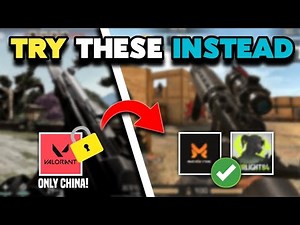 5 Best Games Like VALORANT for Mobile 🔥 (Available in India)
