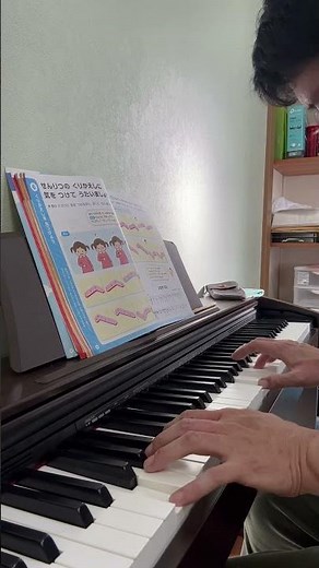 ピアノ伴奏「かねが なる」 #小学２年生音楽