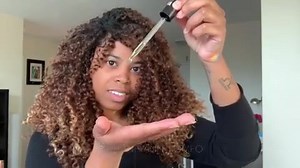 17K views · 105 reactions | "This Elixir Oil has been sent from the heavens above!  I used the Elixir Oil to massage my scalp and give my hair some extra shine and volume with fluffing ONLY at the roots! I don’t go cray-cray with it, I only use 3 or 4 drops max. This bottle will pretty much last a lifetime! " – Whitney R. https://lusbrands.com/products/lus-elixir-oil | Love Ur Curls | Facebook