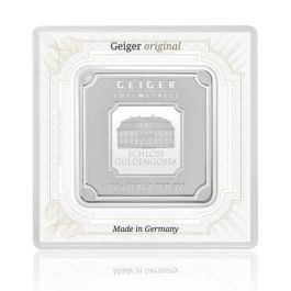 100 Gram Geiger Silver Bar - Security Square