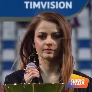1.1M views · 51K reactions | BravissimaAnnalisa! Ha cantato in maniera impeccabile l'Inno di Mameli prima della finale di Coppa Italia #CoppaItalia #RadioUfficiale #AtalantaJuve | Radio Italia | Facebook
