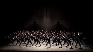 More than 60 dancers take the stage in "Polaris," and choreographer Crystal Pite "rides [Thomas Adès's] music with a reckless choreographic variety" (Guardian, UK). Don't miss this monumental work and three more dances to the composer's music from Nov. 20–22. Learn more: http://bit.ly/1Hen2Xk | Lincoln Center