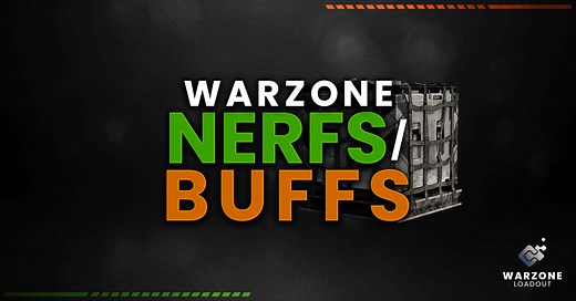 Nerf / Buffs history