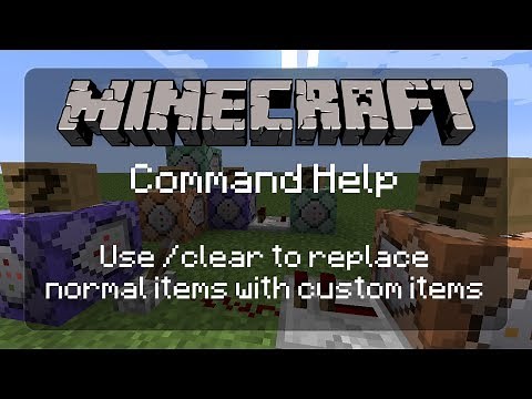 Command Help: Using /clear to Force NBT Data on a Crafted Minecraft Item [Mapmaking][Adventure Mode]