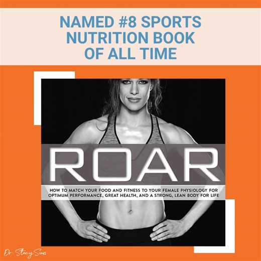 Did you know that ROAR was recently named #8 sports nutrition book of all time?! With the new version of ROAR coming early next year, this honor makes me so excited to share the latest with you in a few months. Learn more >>> https://bit.ly/44rFxII #ROARbook #DrStacySims #SportsNutrition | Dr. Stacy Sims