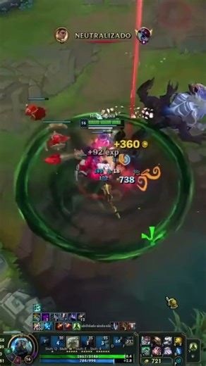 Triple kill de Udyr vs Vi #leagueoflegends #lolclips #riotgames #Udyr