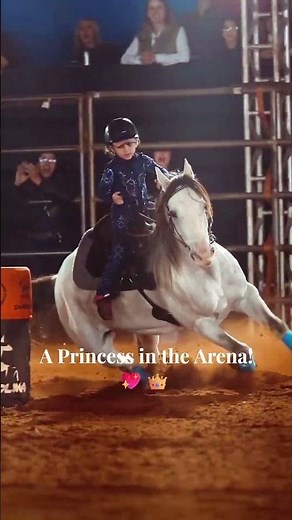 Ana Victoria – A Little Princess with a Big Heart! ✨👑 #horse #cowgirl