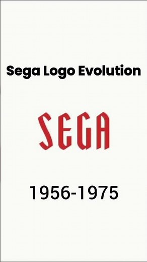 Sega Logo Evolution 1945-2026 #sega #segaevolution #sega_evfp #segalogo