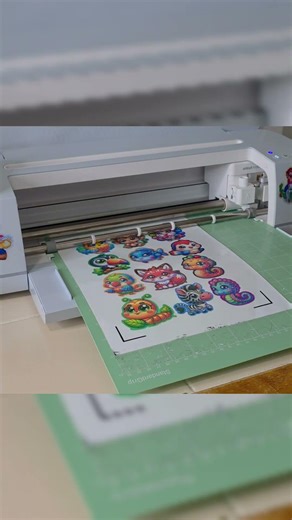 Check out how these stickers turn out! #DIY #satisfying #creative