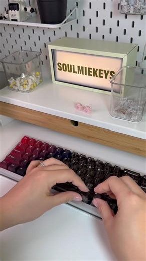 Toronto Soulmie Keys Custom Keyboard Free Assemble #desksetup #computerkeyboard #keycaps #keyboard
