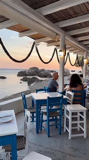 Greece whispers 🇬🇷💙🧿 on Instagram: "Agia Fotia Taverna – A Seaside Taste of Authentic Crete If you are looking for a peaceful seaside taverna away from the crowds, Agia Fotia Taverna is a place you should not miss. Located on the southern coast of Crete, in the Rethymno region, right on Agia Fotia (Agia Fotini) Beach, this charming spot offers a true escape into nature and local life. One of the most special aspects of Agia Fotia Taverna is its location. Tables are set just a few steps from 
