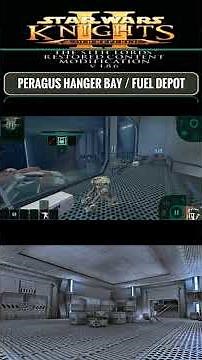 HPN 12.11.25 Star Wars KOTOR 2 - Jedi Guardian - Peragus Hanger Bay / Fuel Depot Preview