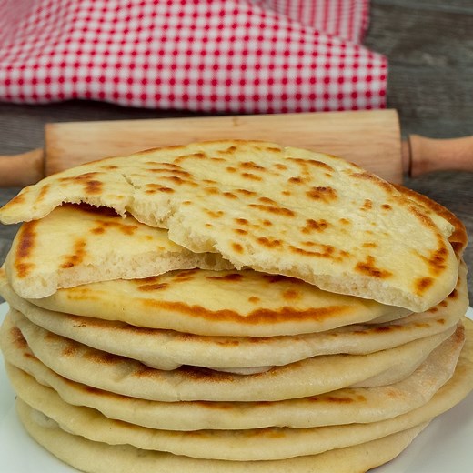 Nejjednodušší recept - domácí pita chleba! | Chutný.TV