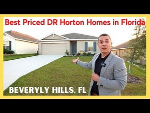 Inside The Lowest Priced DR. Horton Homes In Florida | Beverly Hills, Fl | Renzo Montaiuti | Florida