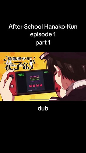 After school Hanako kun ep 1 part 1 dub #tbhk #toiletboundhanakokunafterschool #hanakokun #ashk #tiktok #yippee