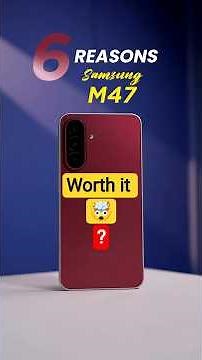 Samsung M47: 6 Powerful Reasons It’s the Best Phone Under ₹25,000! 🔥