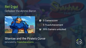 Ret-2-go! achievement in Shantae and the Pirate's Curse