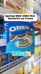 485 reactions · 24 shares | NEW OREO Mini Ice Cream 懶Creamy vanilla ice cream tucked between classic OREO cookies — now in a mini version so you can indulge guilt-free Multipacks available at Lotus’s supermarketSingle packs available at Eco-shop | Penang Foodie | Facebook
