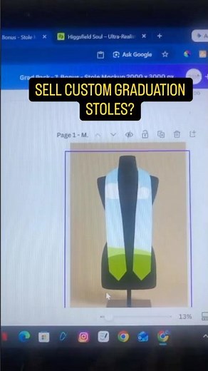 Graduation Stole Templates #graduation #canvatemplates