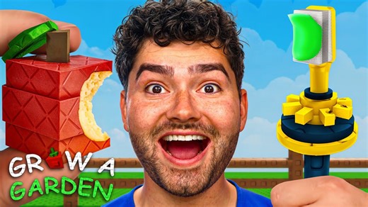 I Ate EVERY PLANT in Roblox Grow A Garden + (ASMR Cavity Mukbang)