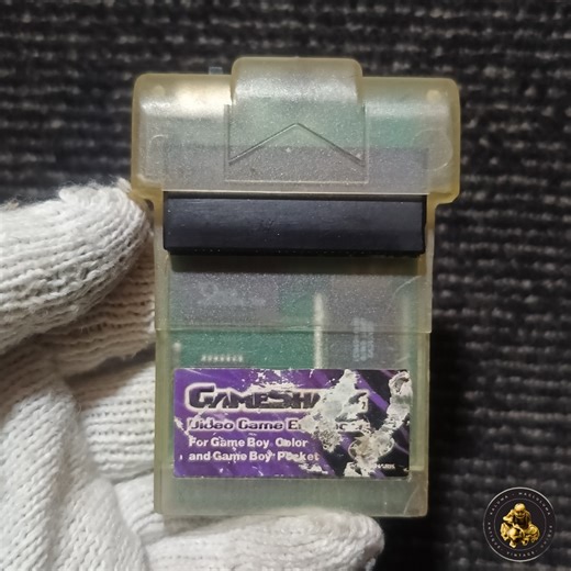 GameShark Video Game Enhancer Clear Game Boy Color & Pocket