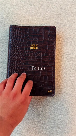 Transforming Bibles with Custom Leather Bindings