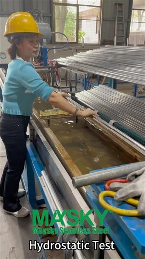 Hydrostatic Testing for Stainless Steel Pipes | Ensuring Leak-Proof Performance