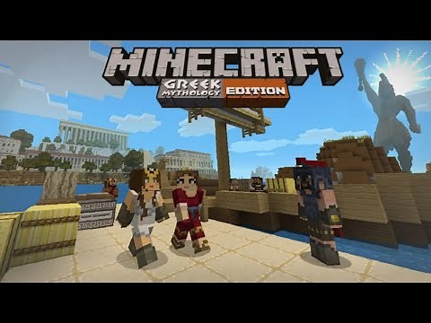 Minecraft Console Edition: Greek Mythology Mash-up World Showcase
