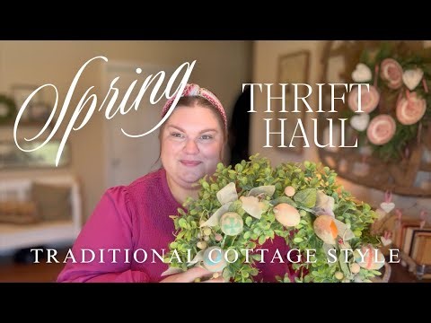 Thrifted Spring Home Decor! Fresh Finds For Spring🌿 | Cottage Home Antiques
