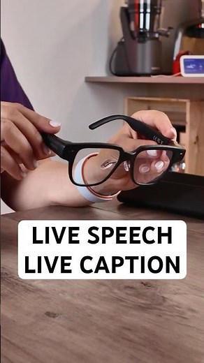 I Tried Glasses That Show You What People Say 👓 #gadgets