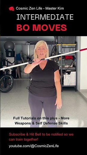 Bo Staff Balance and Spinning for Intermediate Skills w Master Kim - Tutorials available bo & karate