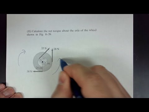Torque and Net Torque Problem Solving