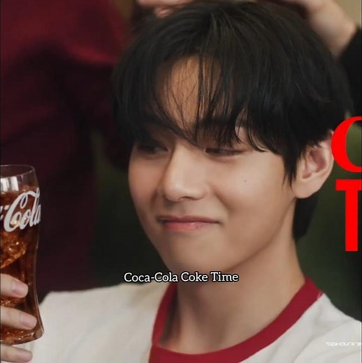 Kim Taehyung in Coca Cola’s new AD