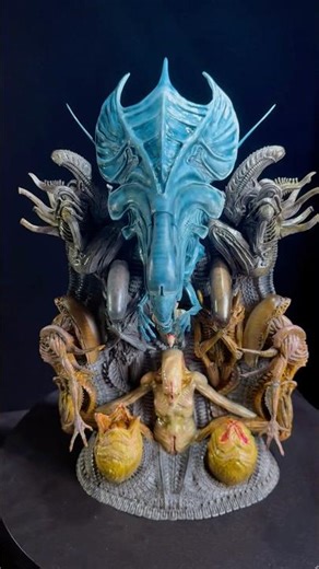 Alien Covenant / Prometheus Wall Sculpture – Engineer, Xenomorph Queen, Ripley – Transparent