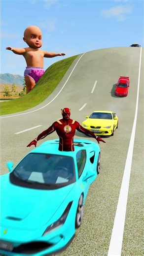 Car vs Flash – Speed Beyond Limits