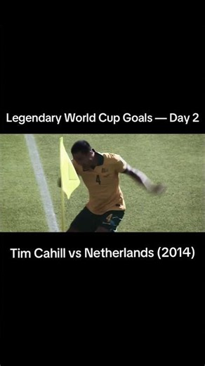 Tim Cahill scored one of the greatest World Cup volleys ever 🇦🇺