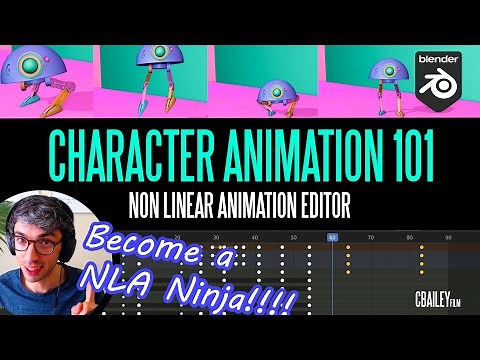 Animate Like A Pro In Blender | NLA Non Linear Animation Editor Tutorial