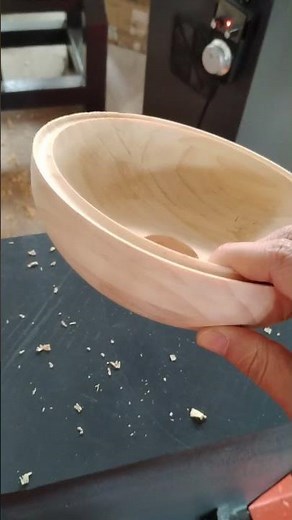 wooden bowl turning by EagleTec CNC Wood Lathe