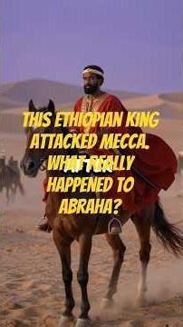 This Ethiopian King Attacked Mecca: What Really Happened to Abraha? #shorts #africa #kaaba #islam