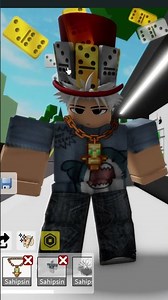 How to get EXTRA DOMINO TOP HAT in #blookhaven #roblox #shrots #edit