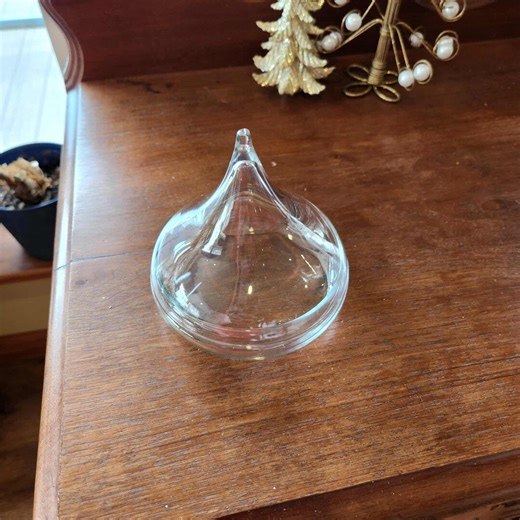 Clear Glass Apothecary Jar: Hershey’s Kiss Shaped Candy Storage Container - Etsy