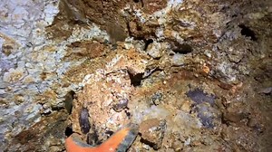 ￼Finding some world-class amethyst last night! Purple 💜 Mine South Carolina Be sure to watch full videos on YouTube! ￼ | The Crystal Collector