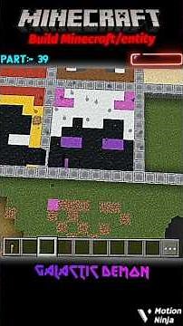 Minecraft X crazy build ✨🌍#minecraft#build#galactic#entity #🥀😍