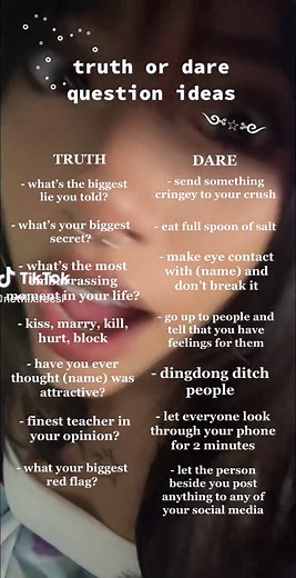 Truth or Dare Questions | Tips and Ideas for T or D Games