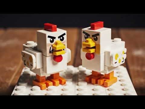 LEGO Seafood Cooking Stop Motion | Grilled Octopus LEGO ASMR