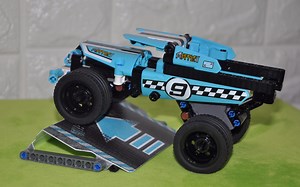 【乐高测评】42059回力特技卡车