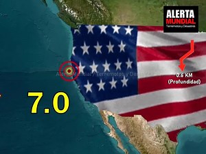 1.9M views · 24K reactions | Las costas del norte de California y Oregón bajo alerta de tsunami tras grandes terremotos | Alerta Mundial / Terremotos y Desastres | Facebook