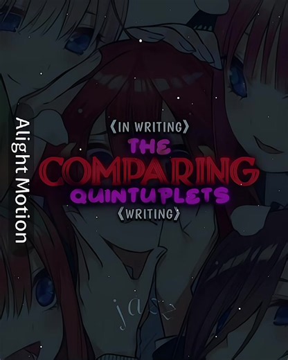 Comparing the Quintuplets Writing Styles: Ichika vs Nino vs Miku vs Yotsuba vs Itsuki