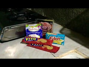 HOW TO MAKE HAM AND CHEESE CANAPE(appetizer)