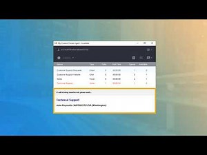 Contact Center Agent - Receiving a Call